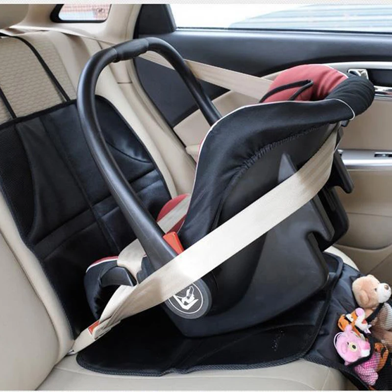 
Leather Wear-Resistant Automotive Backseat Protector Mat Car Seat Cushion For Baby Seat 