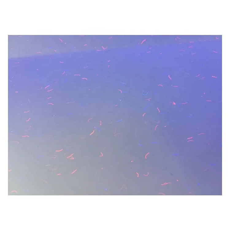 Anti-counterfeiting Security UV Fiber Paper /UV fluorescent fiber Cotton linen Security paper used virgin Wood Pulp