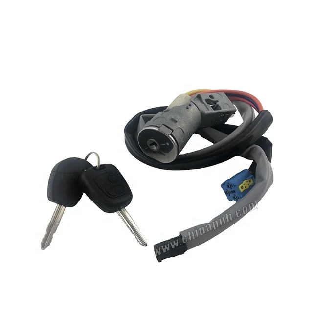Industrial car  ignition switch&steering lock for CITROEN BERLINGO/C5, PEUGEOT PARTNER,4162CH