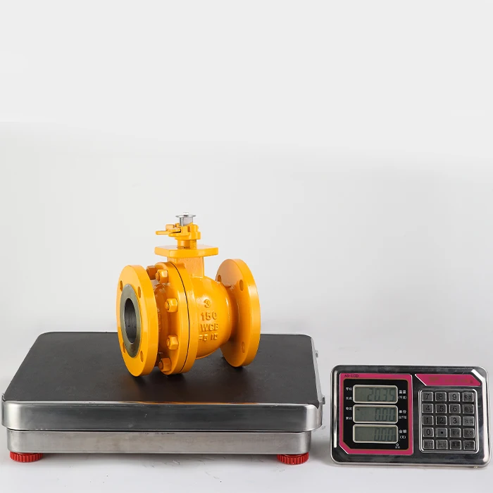 
FloatingCast steel API Ball Valve Q41F-150LBC 3