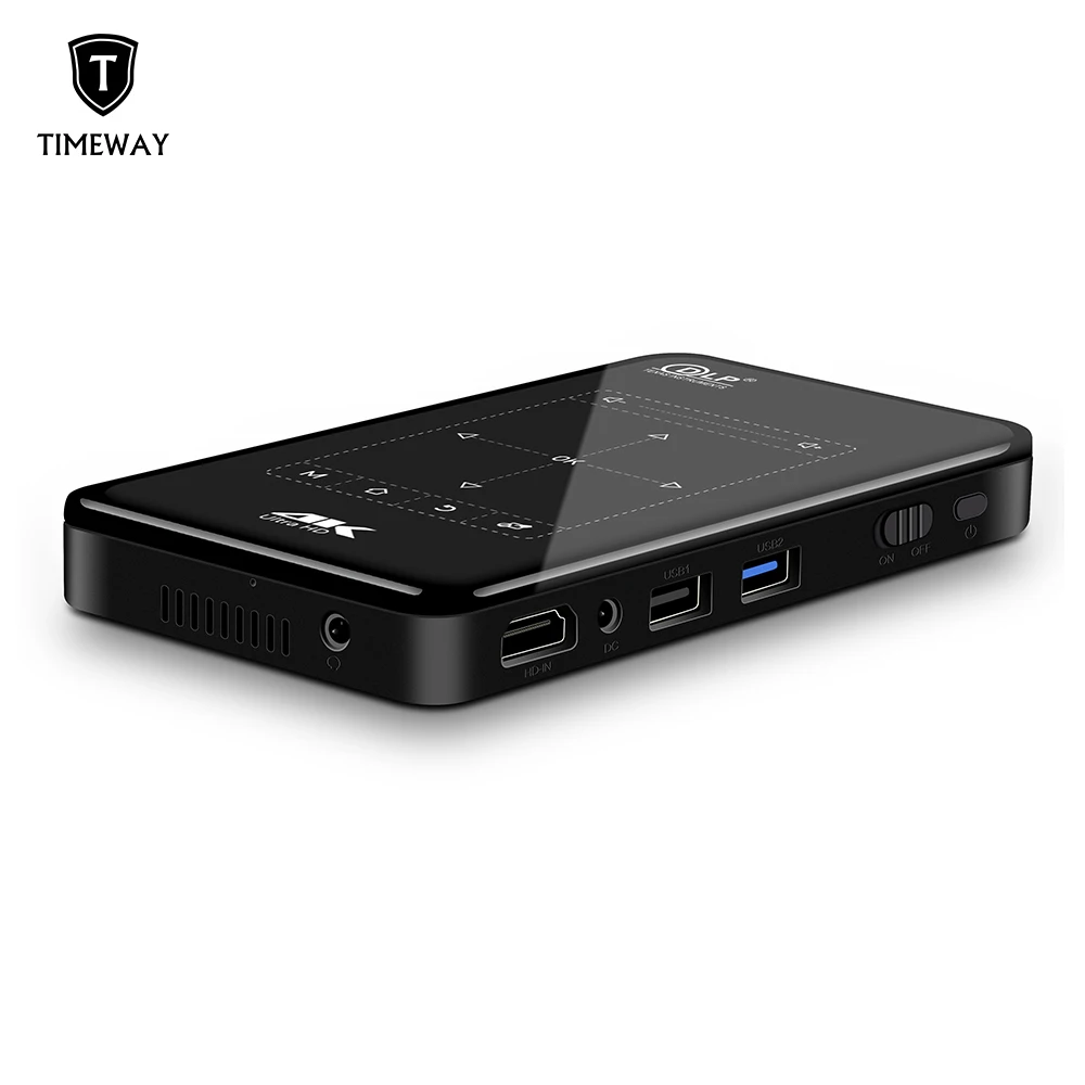 H96 Max android 2 4G/5G Wifi dlp 1080P hd мини смарт-проекторы от завода