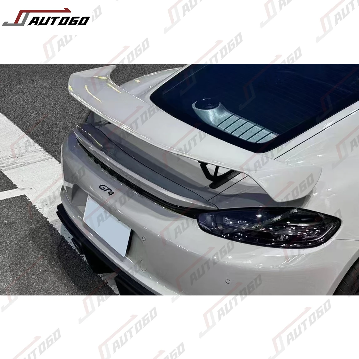 Автомобильная модификация конверсия обновление материала ABS GT4 задний спойлер для 982 2016 2017 2018 2019 2020 2021 2022 2023