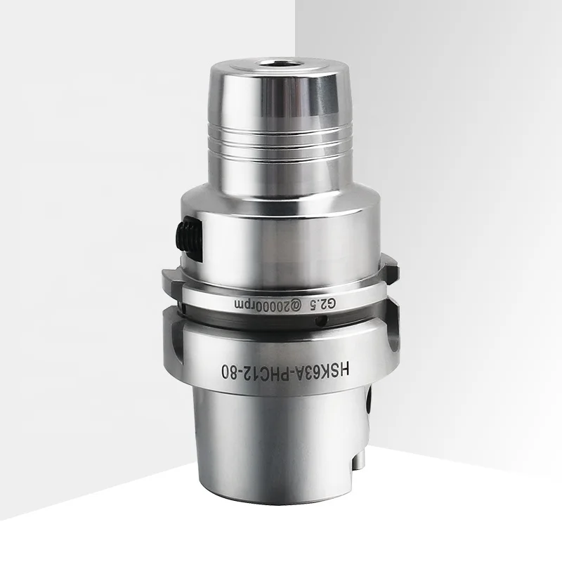 Good price HSK PHC  hydraulic chuck 40CrNiMo Material HSK63A-PHC06  tool holder shank