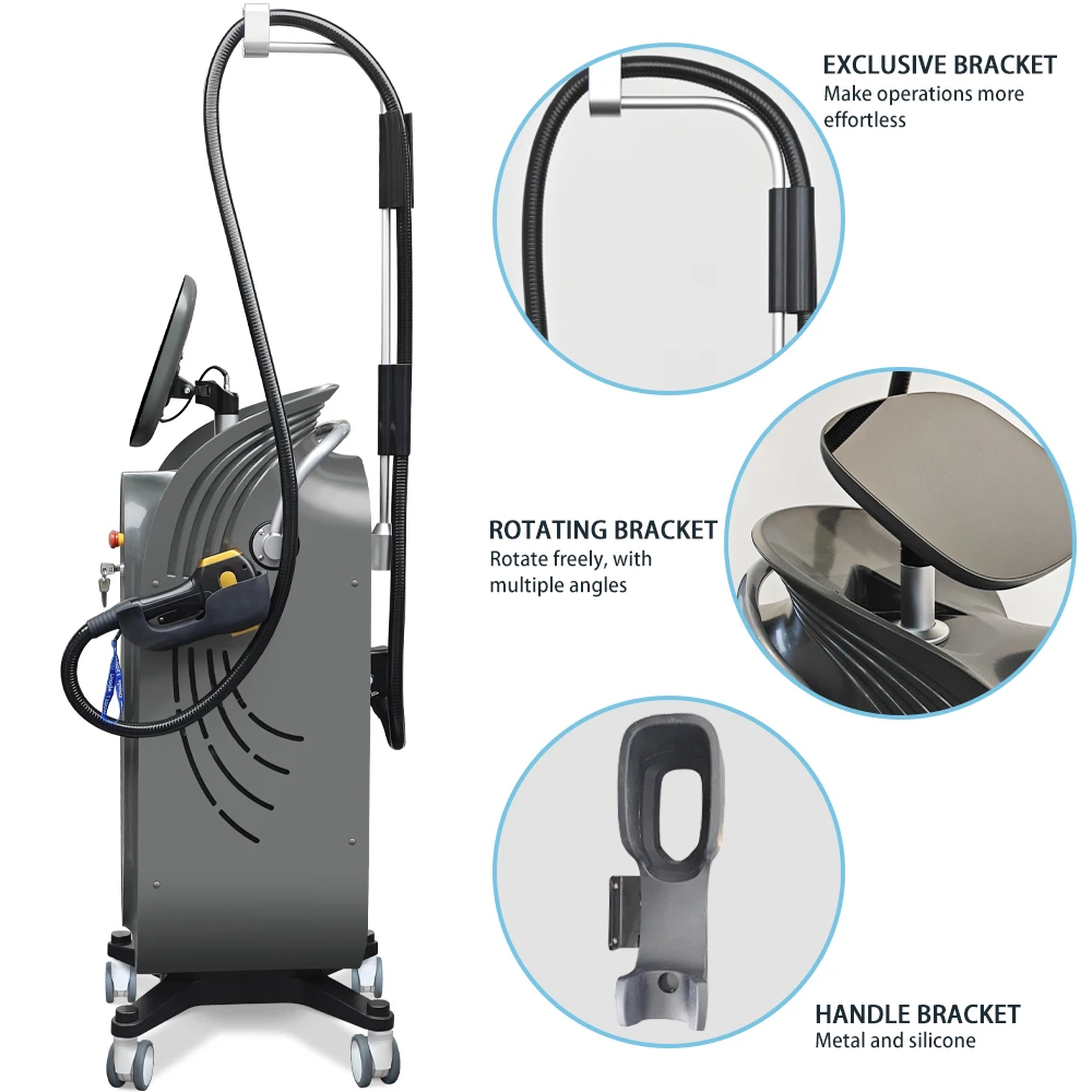 automatic diagnosis 6 spot size ice laser diode 808nm 4 wave germany 808 1064 nm diode laser hair removal machine