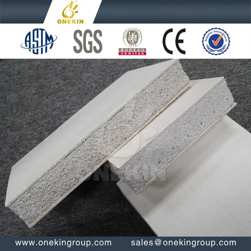 high strength lightweight 2 hours fireproof door core better replacement of traditional perlite board