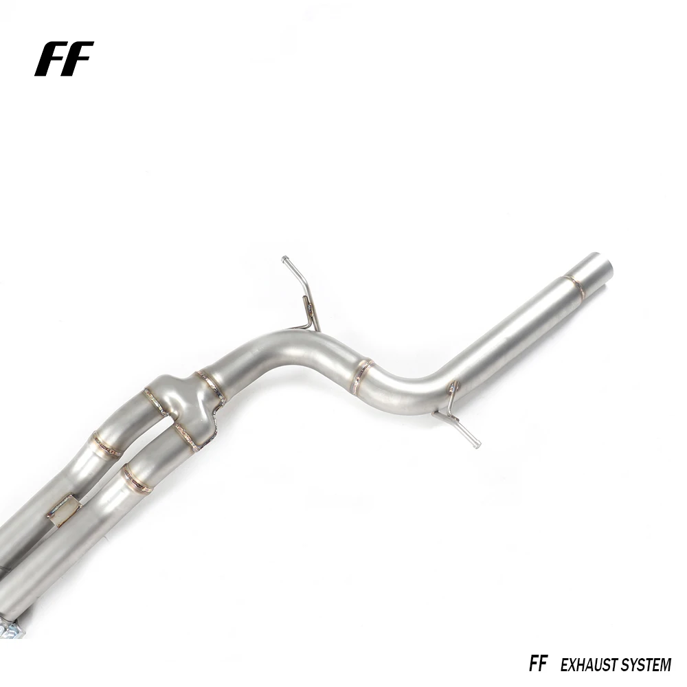 High Performance 304 Stainless Steel catback Exhaust For Audi Q5 b8 Exhaust System With Valve Muffler Valve Control