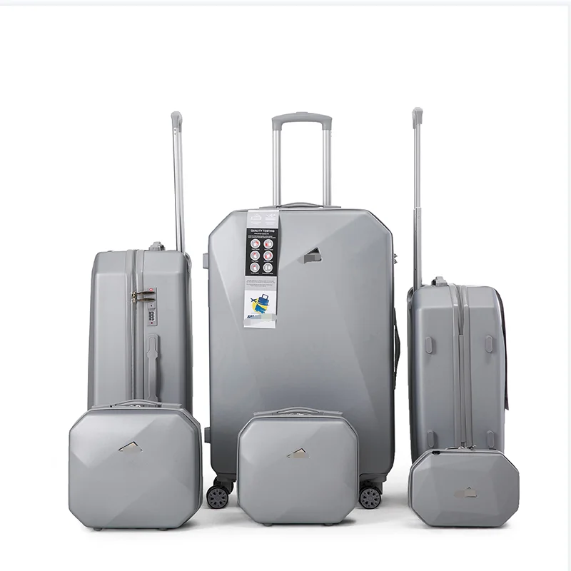 Hard Case Durable New Style Suitcase unisex Luggage Sets PC ABS Trolley Case