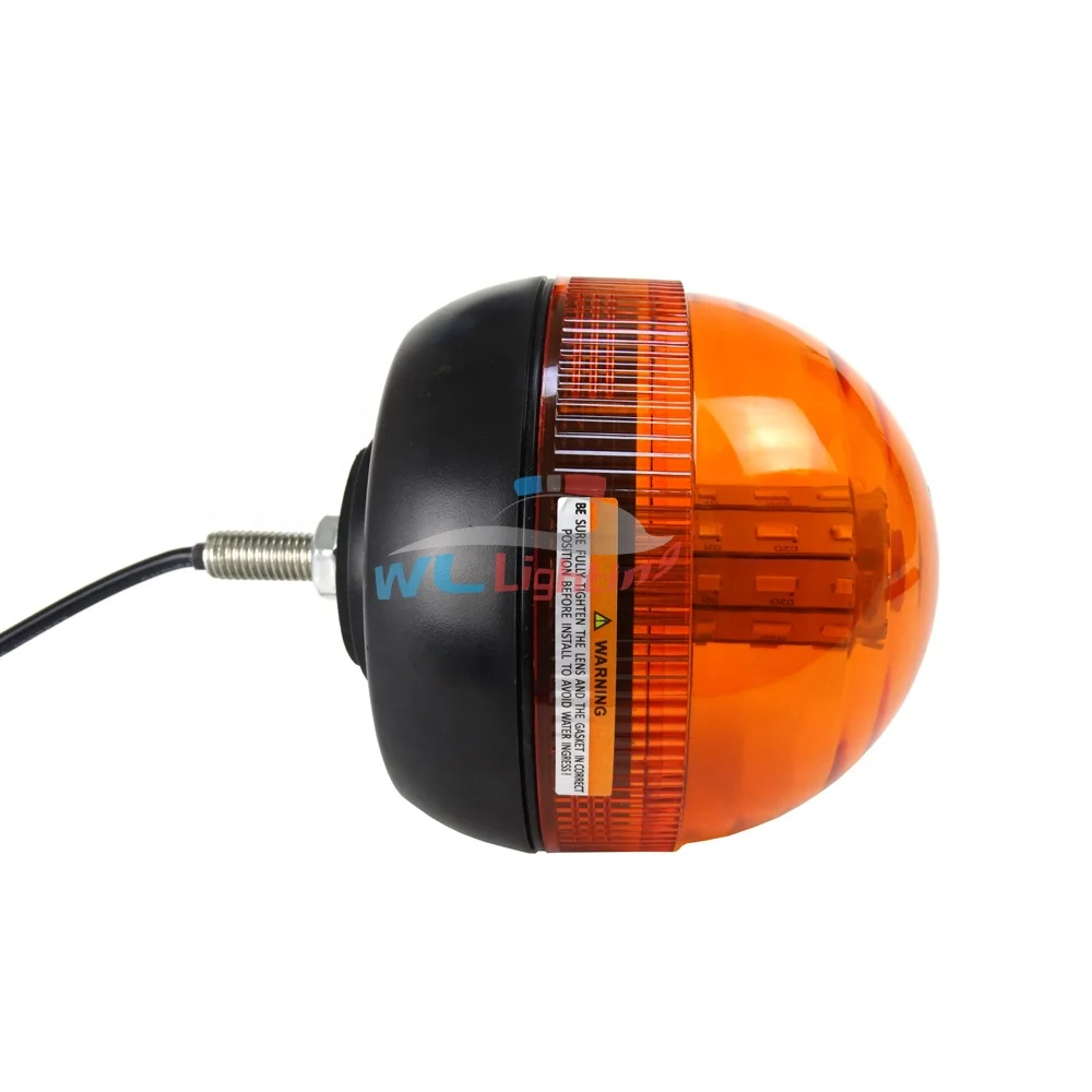 12v r65 Car Truck Flashing police Beacon Emergency Warning Lights amber Rotating Led Strobe Light