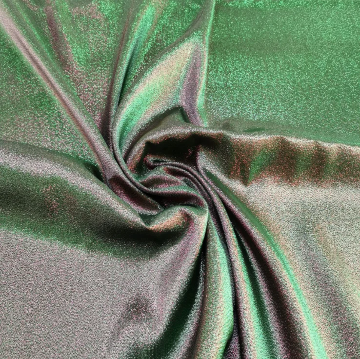 CHIC two-tone glitter LUREX fabric for fashion dress