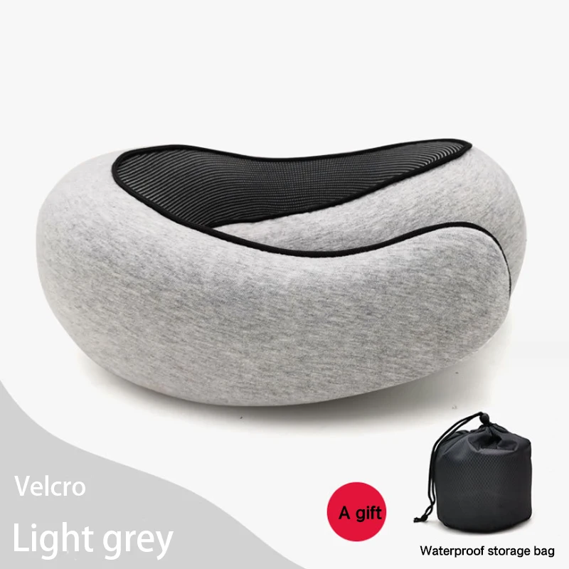 New design high-quality memory foam travel neck pillow Suitable for aircraft and automotive home use