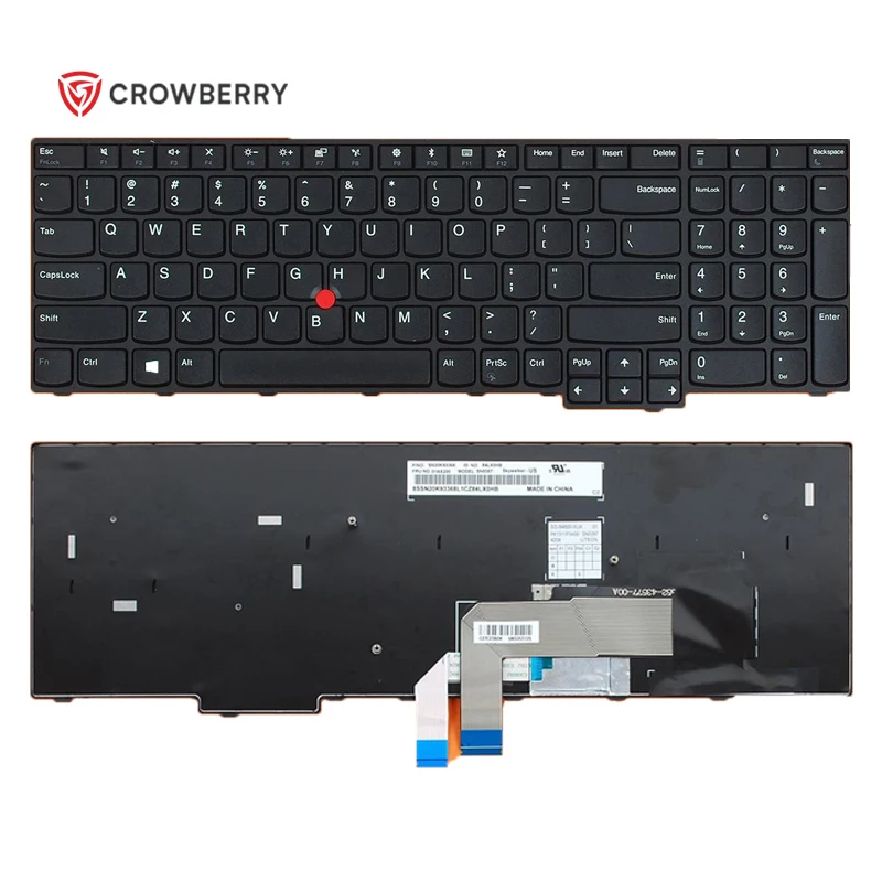 Новая английская клавиатура для ноутбука Lenovo Thinkpad E570 E570C E575, Замена клавиатуры ноутбука