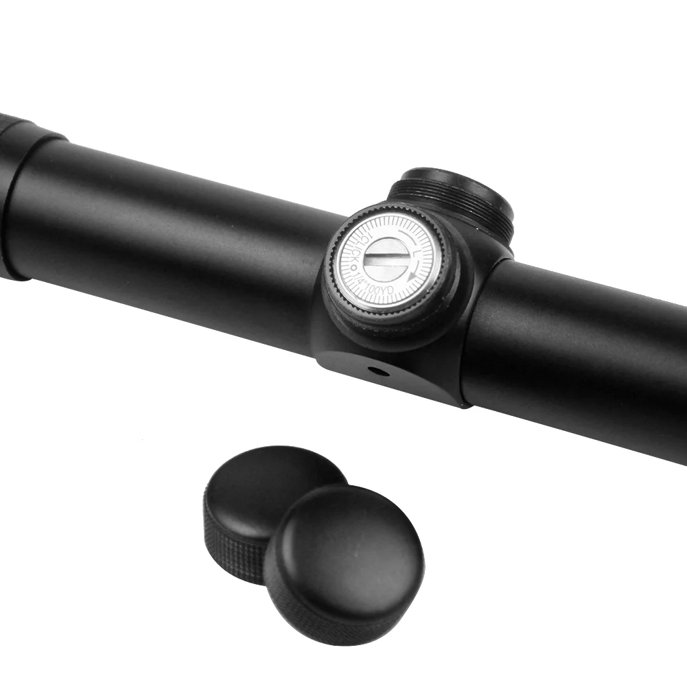 4X32 Scope One Tube Glass Double Crosshair Reticle Optical Sight Hunting Scope