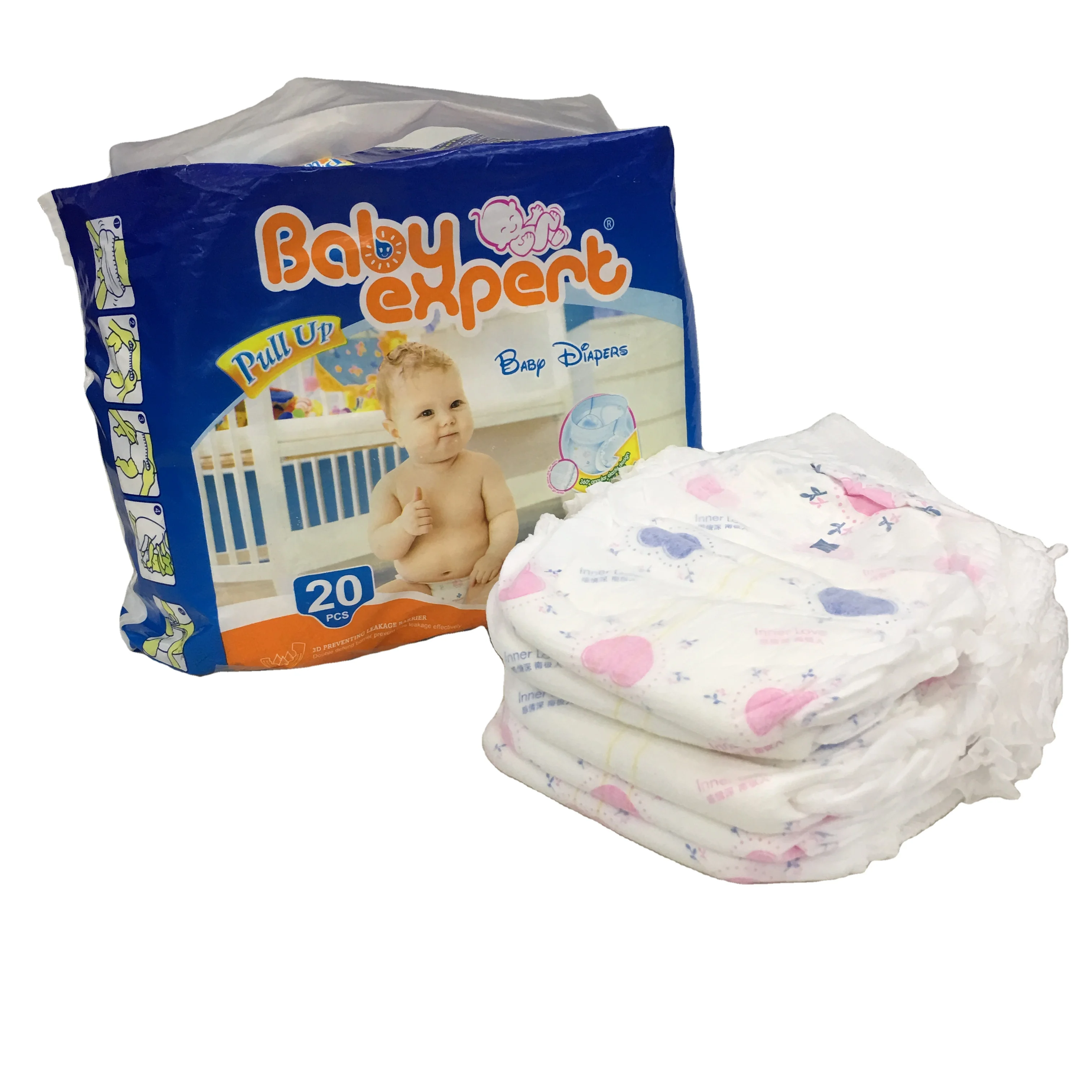 grade oem price training baby pants pull up diaper wholesale merries softcare molfix baby diaper in china for baby