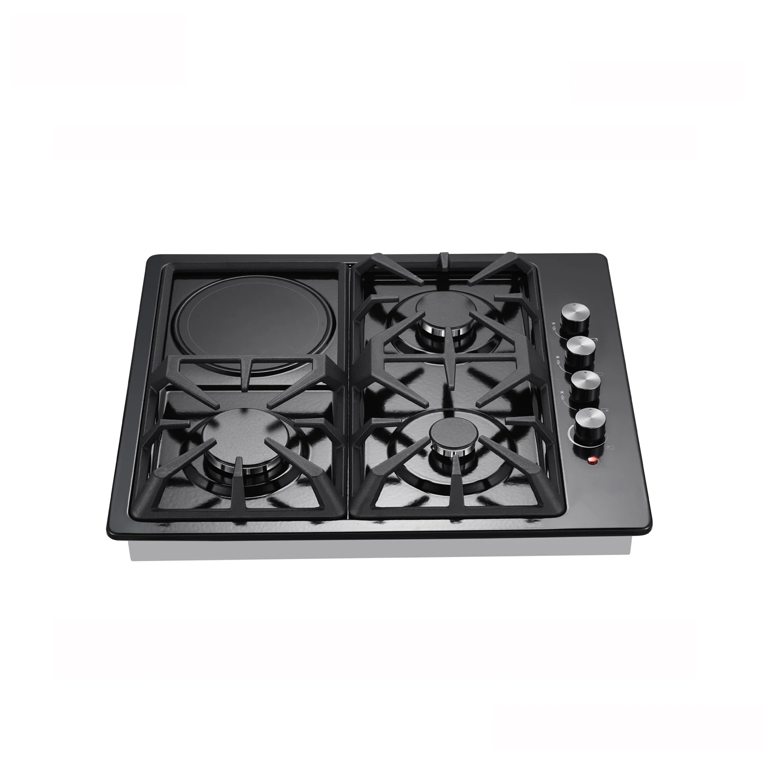 Кухонное устройство из нержавеющей стали, Встроенная газовая плита, кухонная газовая плита, промышленная газовая плита
