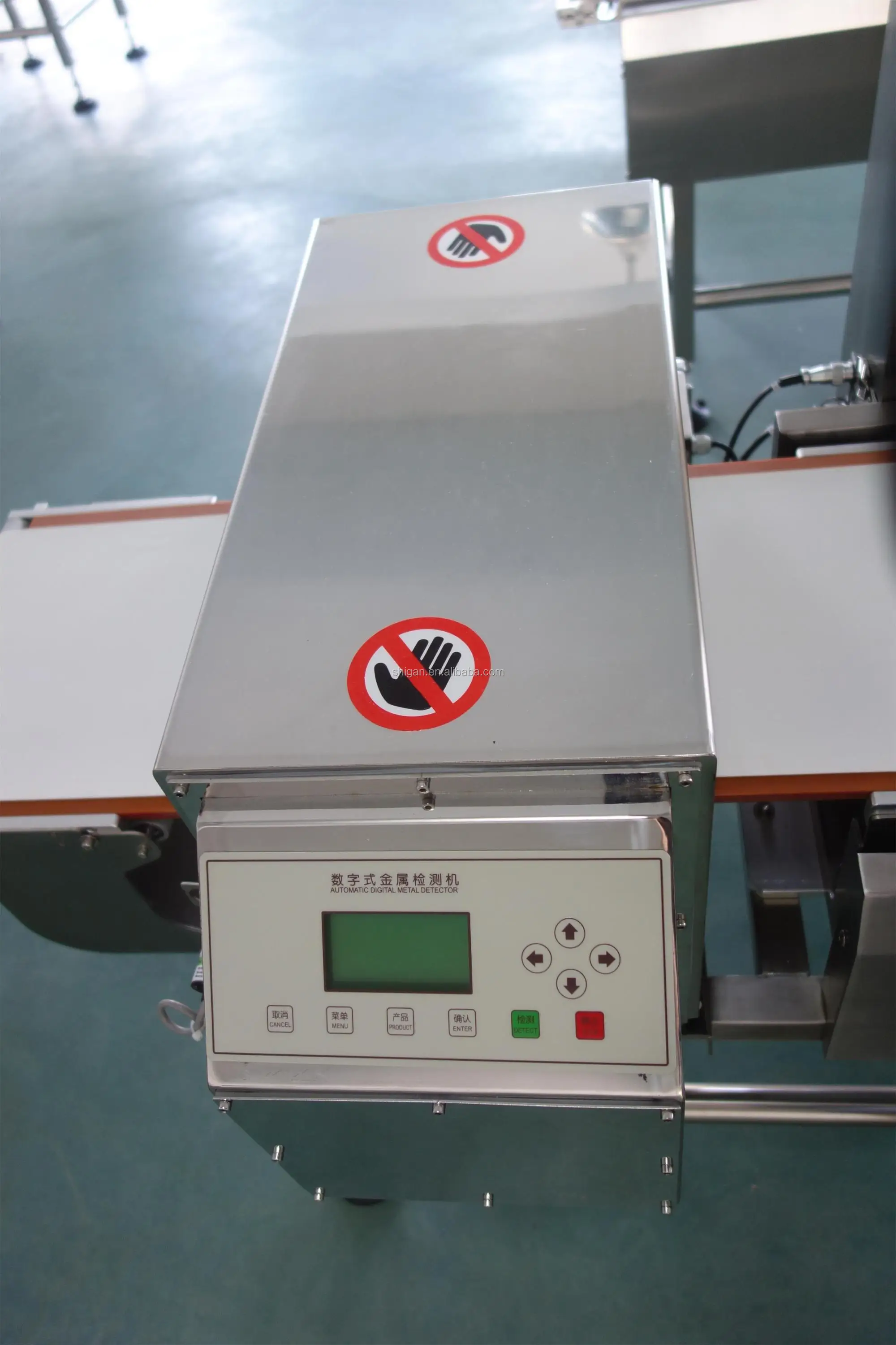 SUS304 комбинированный металлоискатель checkweigher для контроля пищевой
