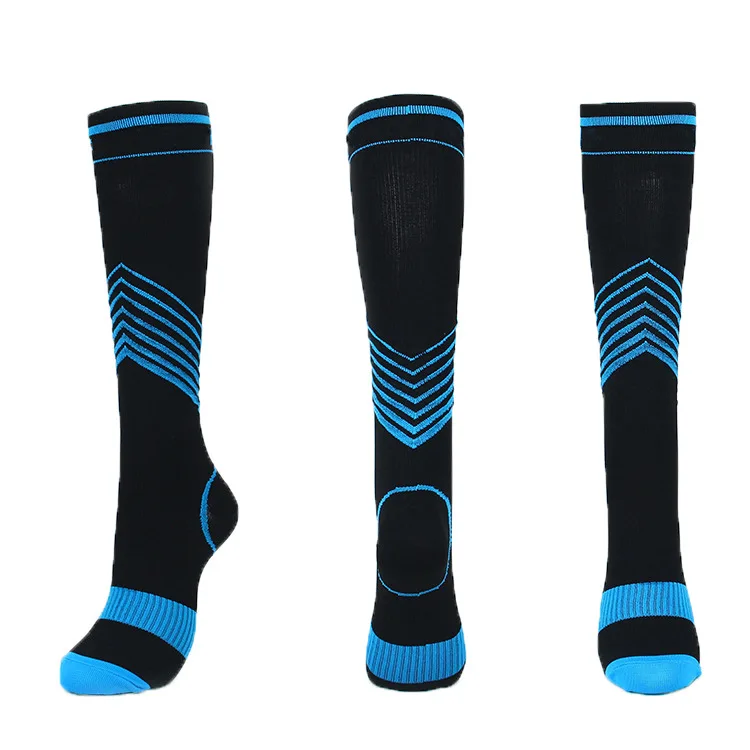 Breathable Athletic Calf Sports Compression Socks Men Women Basketball Running Socks