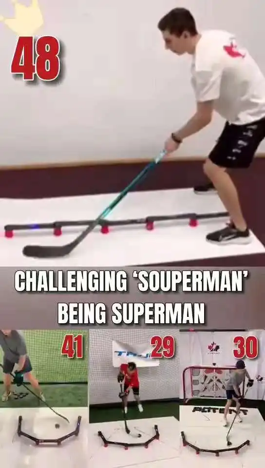 Wholesale High Quality Stick Handling Five Sections Smart Stickhandling Trainer