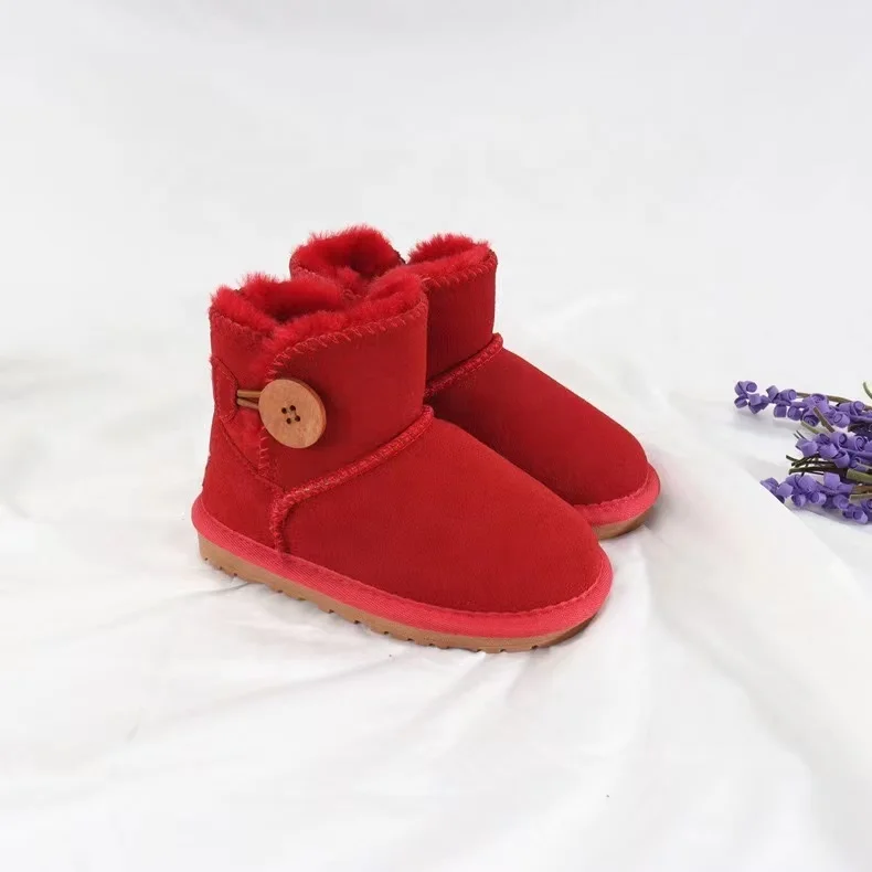 Kid Snow Boots Best Quality New Style Warm And Comfortable Children Winter Fur