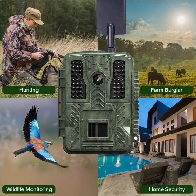 BST886C 2.4Inch TFT CMOS 36MP 1080P No Glow Outdoor Hunting Camera Night Vision Monitoring Trail Camera
