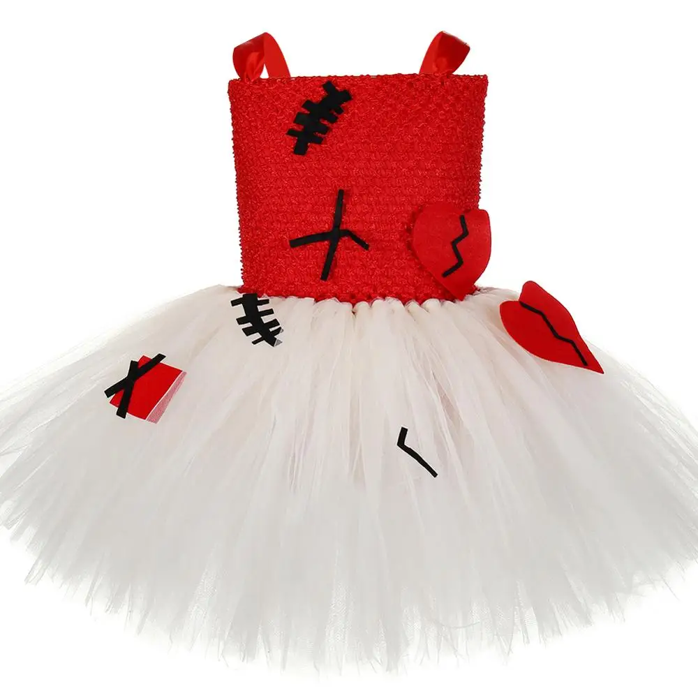 Halloween Festival Kids Dress Clothing Gothic Style Voodoo Doll Party Wear Girl Costumes