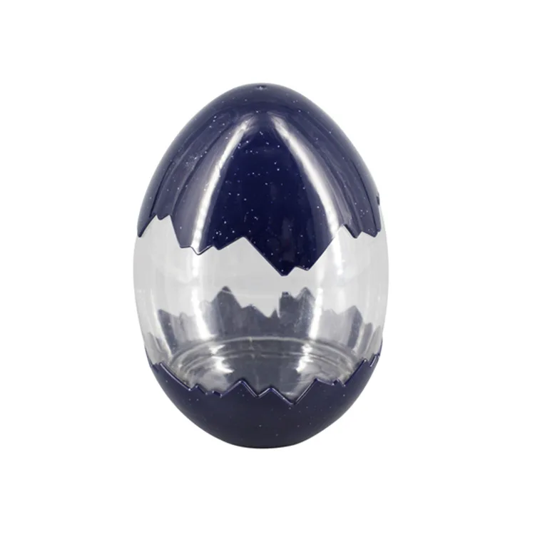 MAYSURE 16oz 500ml Egg Shaped Juice Plastic Bottle Clear Pet Bottle for Juice and Milk Tea Cup Creative Egg Shaped Candy Jar
