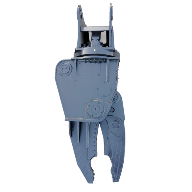 Hydraulic Car Dismantling Grapple Old Vehicle Dismantler Scrap Car Pincer for Excavators Backhoes