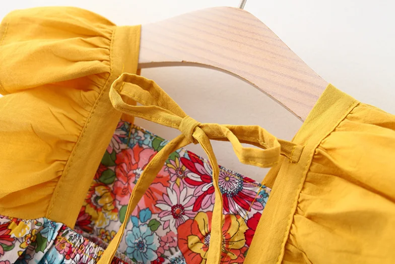 high quality fly wing girls dresses summer dress for baby girl kids girls dresses