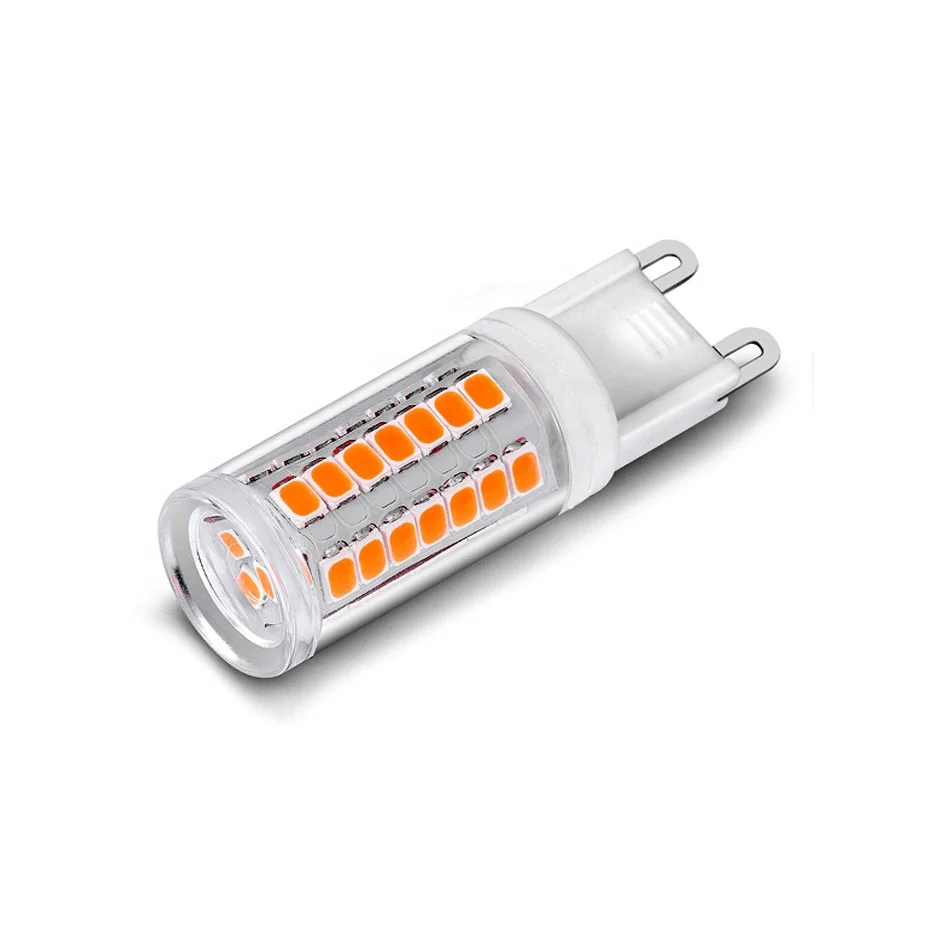 AC110V 220V LED G9 Bulb No Flicker 45LEDS 2835SMD 3W LED Lamp Ceramic Holder Lights Chandelier Lights Lighting