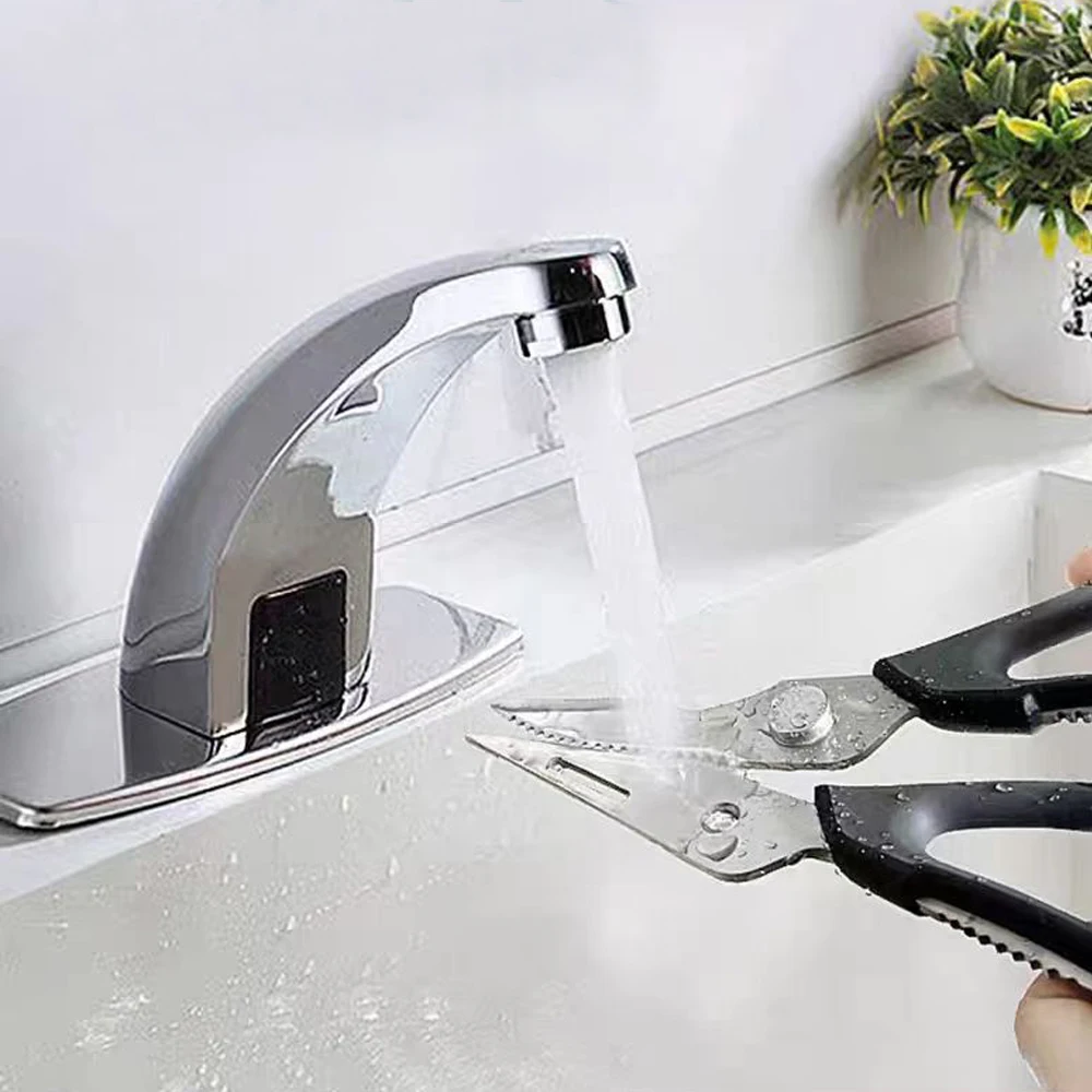 KITCHENCARE Multifunctional Stainless Steel Fish Chicken Bone Poultry Shears Plastic Handle Kitchen Shears Kitchen Scissor