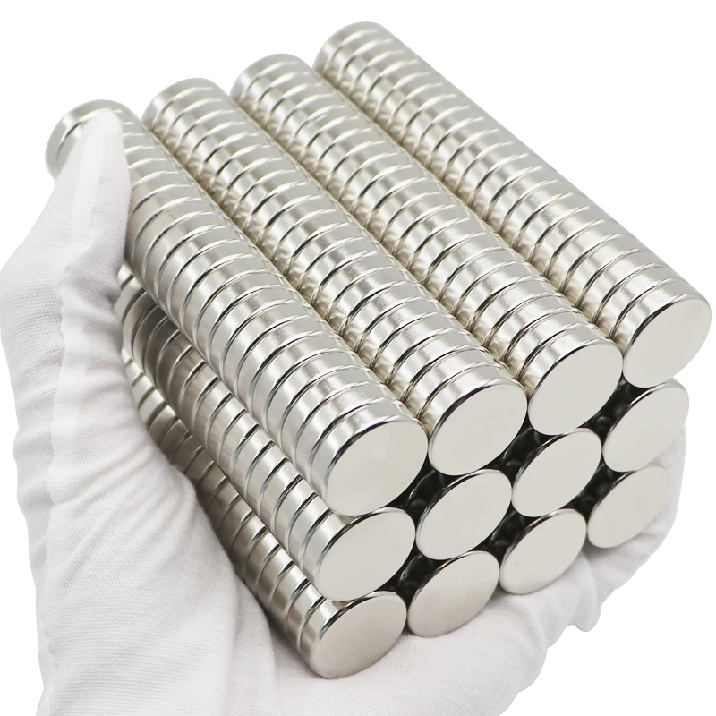 Manufacturer Super Strong N52 Neodymium Magnet Nickel-coating Disc Neodymium Magnet