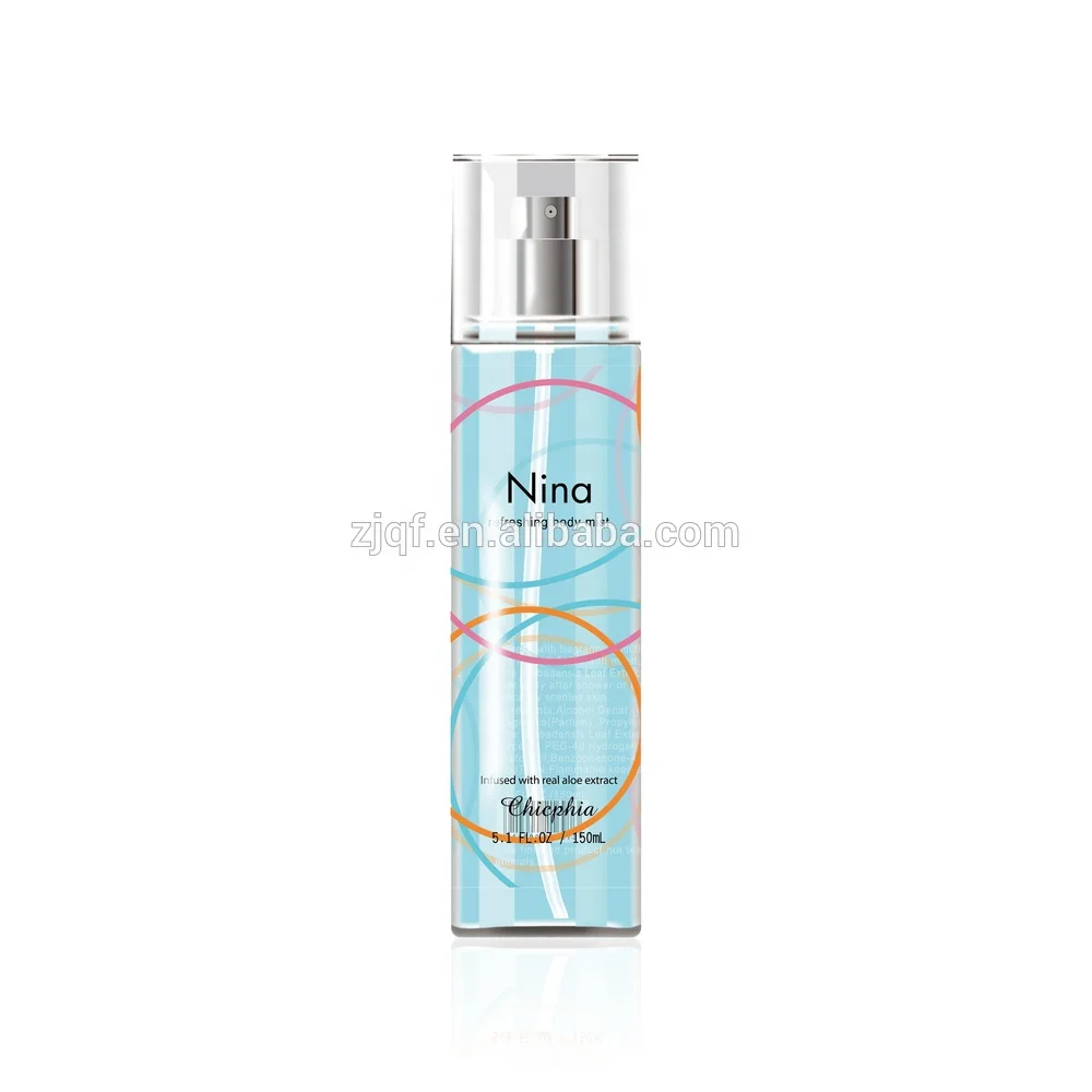 Various Female Deodorant Nourishing Fragrance Antiperspirant Mist Body Spray Perfume