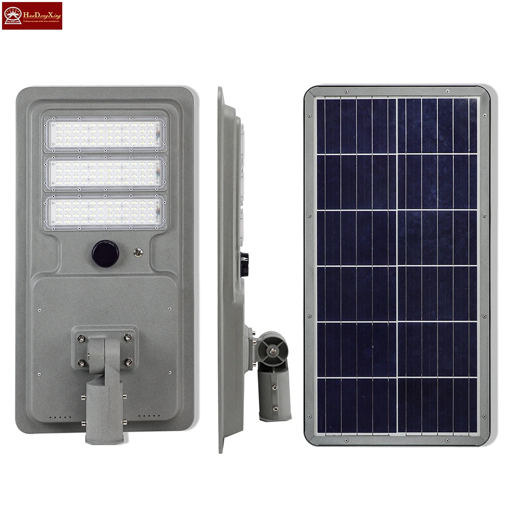 Wholesale Price New Design Energy Saving LED Solar Street Light 100W 150W 200W Aluminum SMD3535 Outdoor Waterproof White Battery