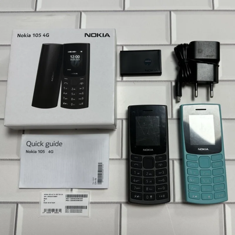 New 2G kepboard phone mobile phones for nokia 105 2023 Version low price cheap telephone dual sim