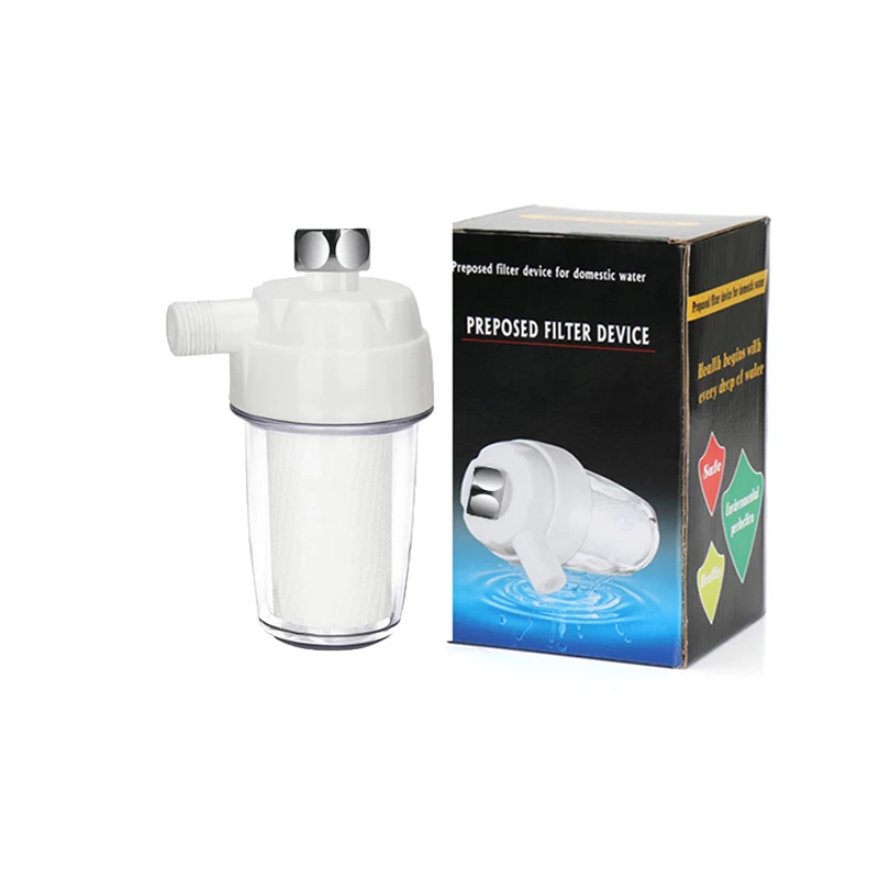 Shower head bath pre-filtration filter/bath filter/water heater pre bath filter
