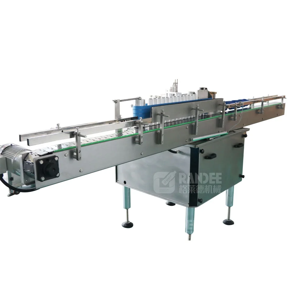 Automatic beer round glass bottle with water proof paper label cold wet glue labeling machine for beverage industry