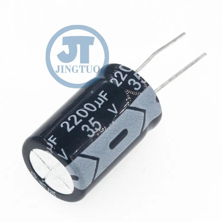 2200uF 35V 2200MFD +/-20% 16mm*25mm -40+105C Radial Aluminum Electrolytic Capacitor