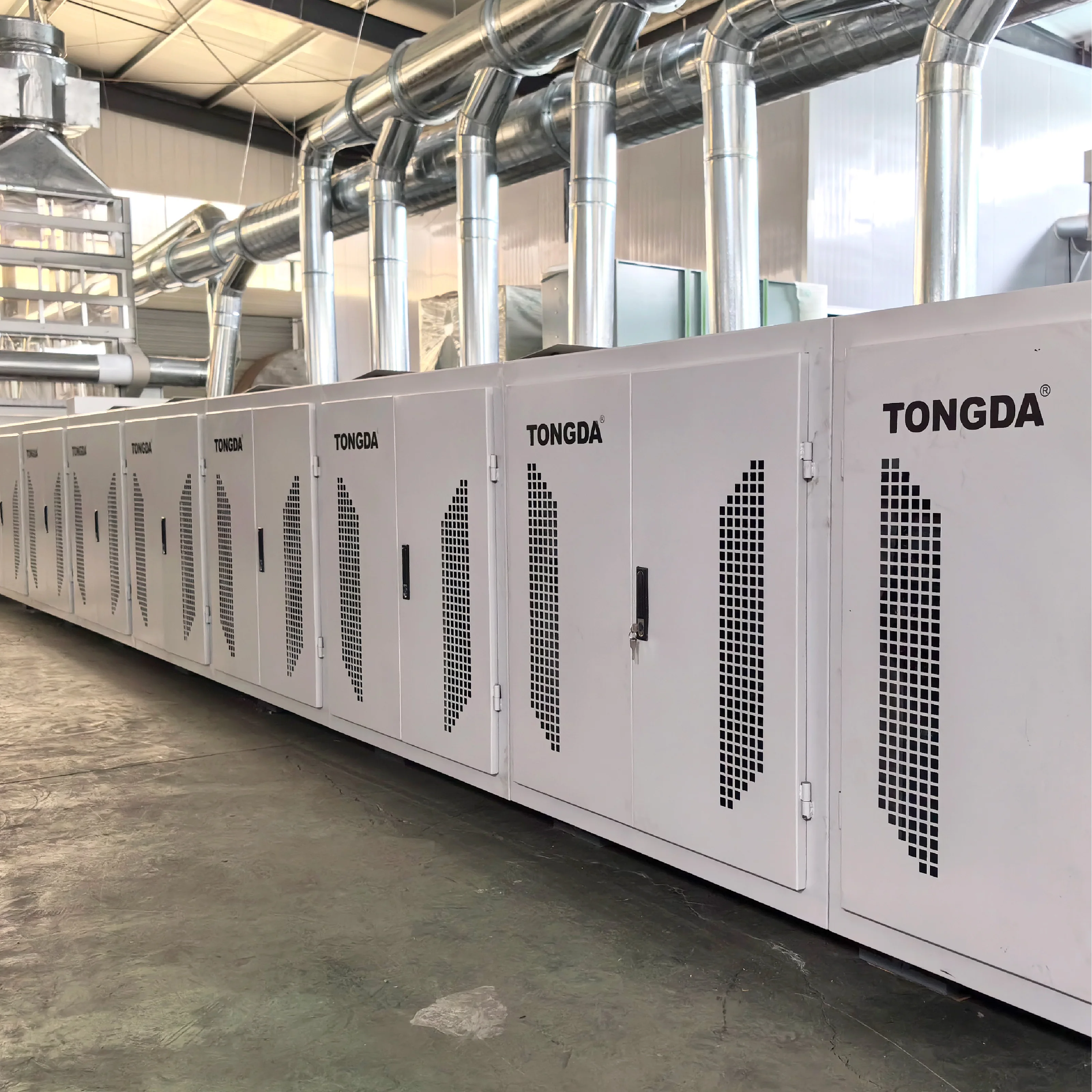 TONGDA Energy-Saving Cotton Waste Recycling Machine Green Technology Textile Machinery Including Opening and Carding Machine