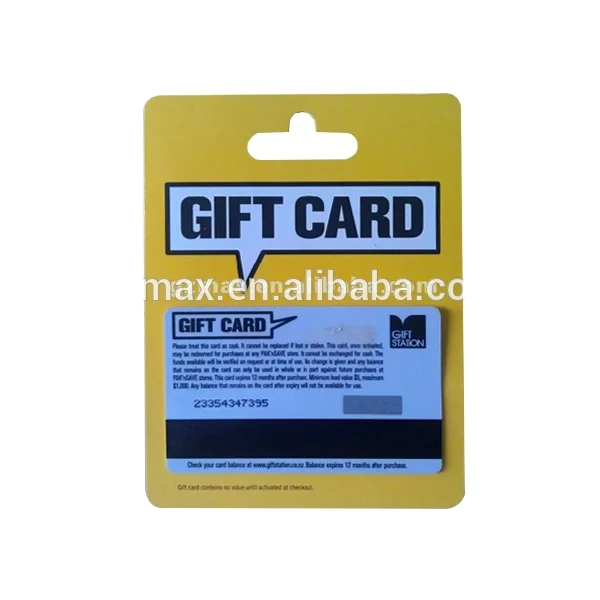 Customized design Gift Card Printing gift card for promotion