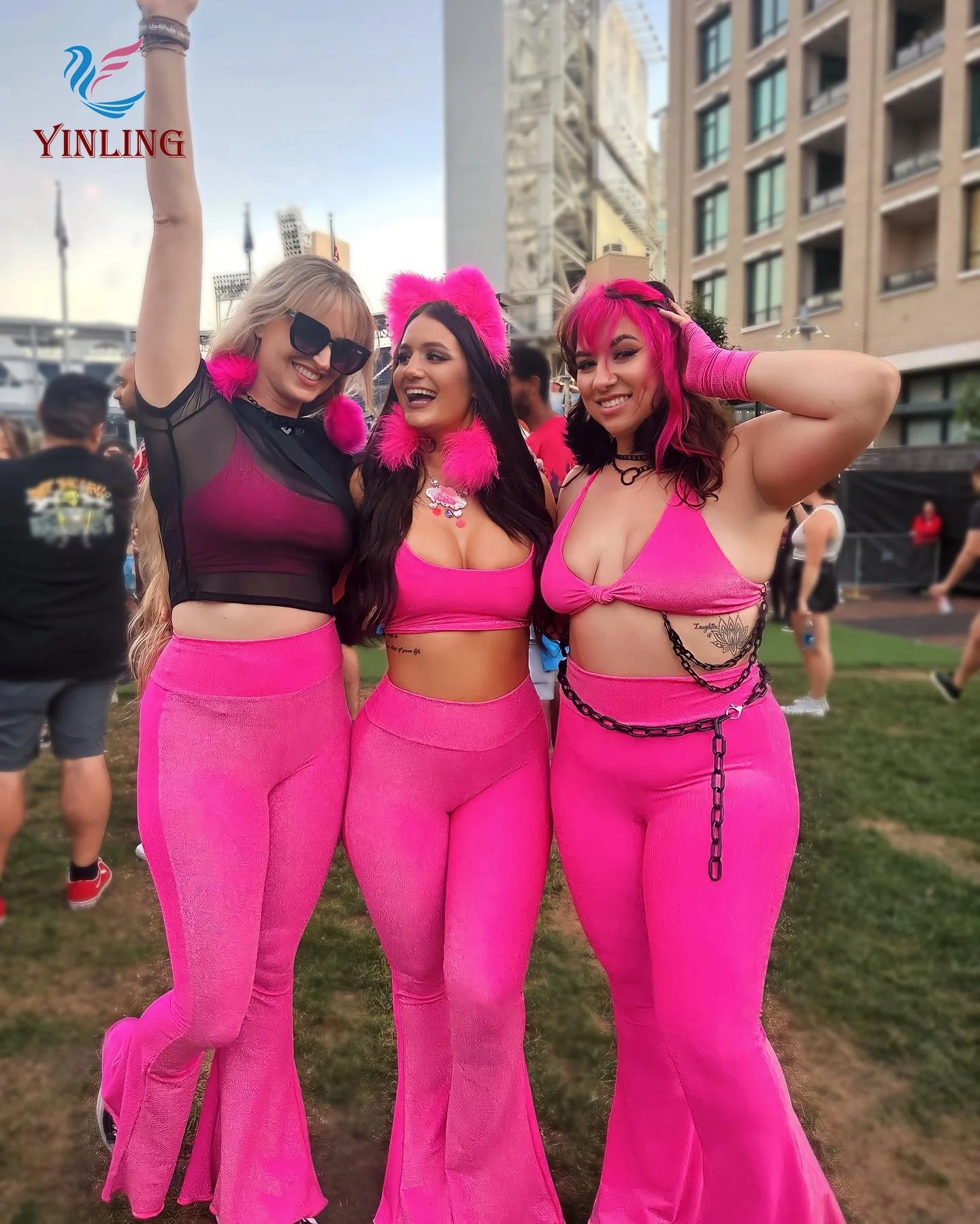 Professional adult dance wear exotic stage dancerwear custom skirt dance women ghost wear