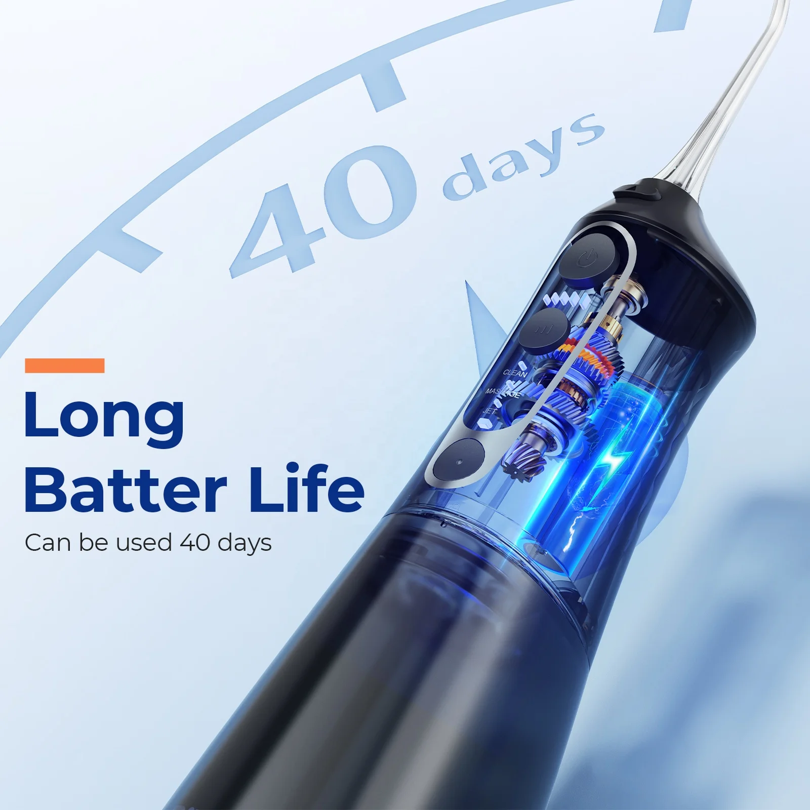 Bitvae C6 Teeth Oral Irrigator Dental Manufacturer Portable Tooth Cleaner USB Rechargeable Water Flosser