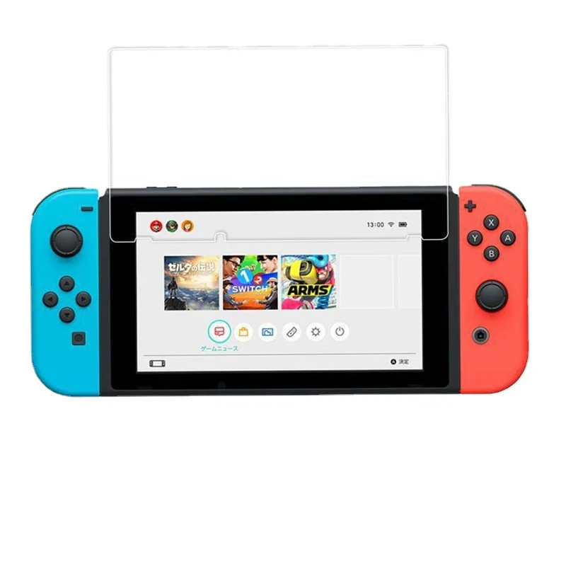 Игра стекла Небьющиеся для Nintendo Switch Lite с уровнем твердости 9H Защитная пленка экрана из закаленного