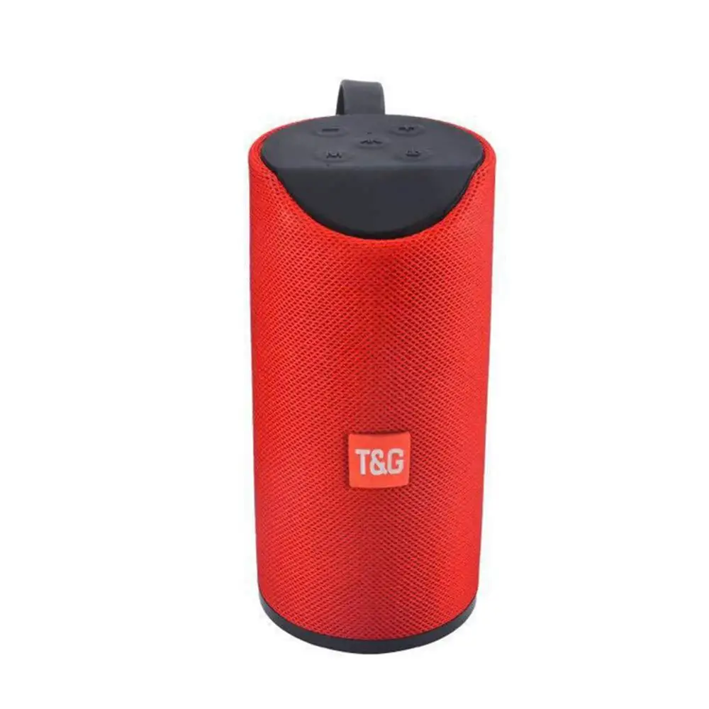 
Waterproof Portable Bluetooths Speaker Wireless Outdoor Speaker 2 Speaker Subwoofer with Hand Rope TG113 