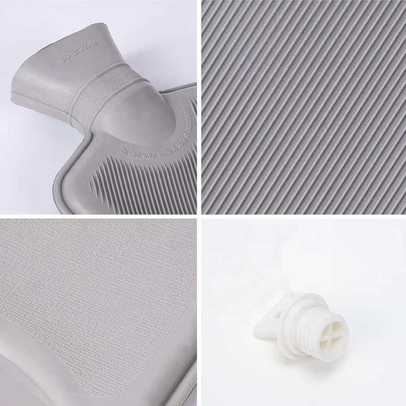 wholesale mini hot water bottle bag warmer reusable hot water bag natural rubber