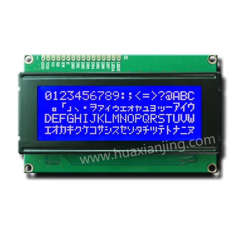 20x4 Character LCD Display