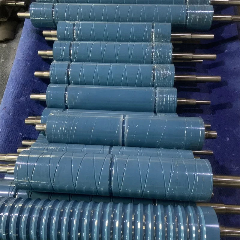 Custom Coating Pressure Roller Nitrile Rubber Wheel Silicone Rubber Roller Sanding Wheel