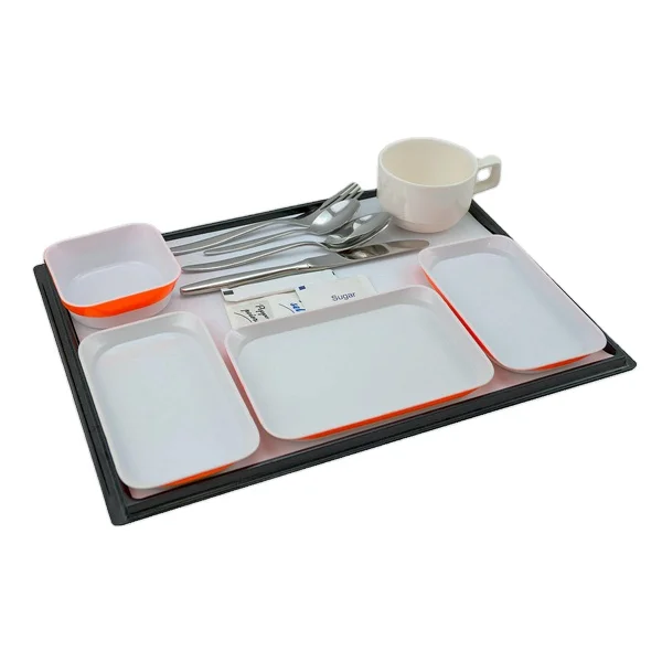 Reusable Tableware Mini Plastic Dishes For Airline