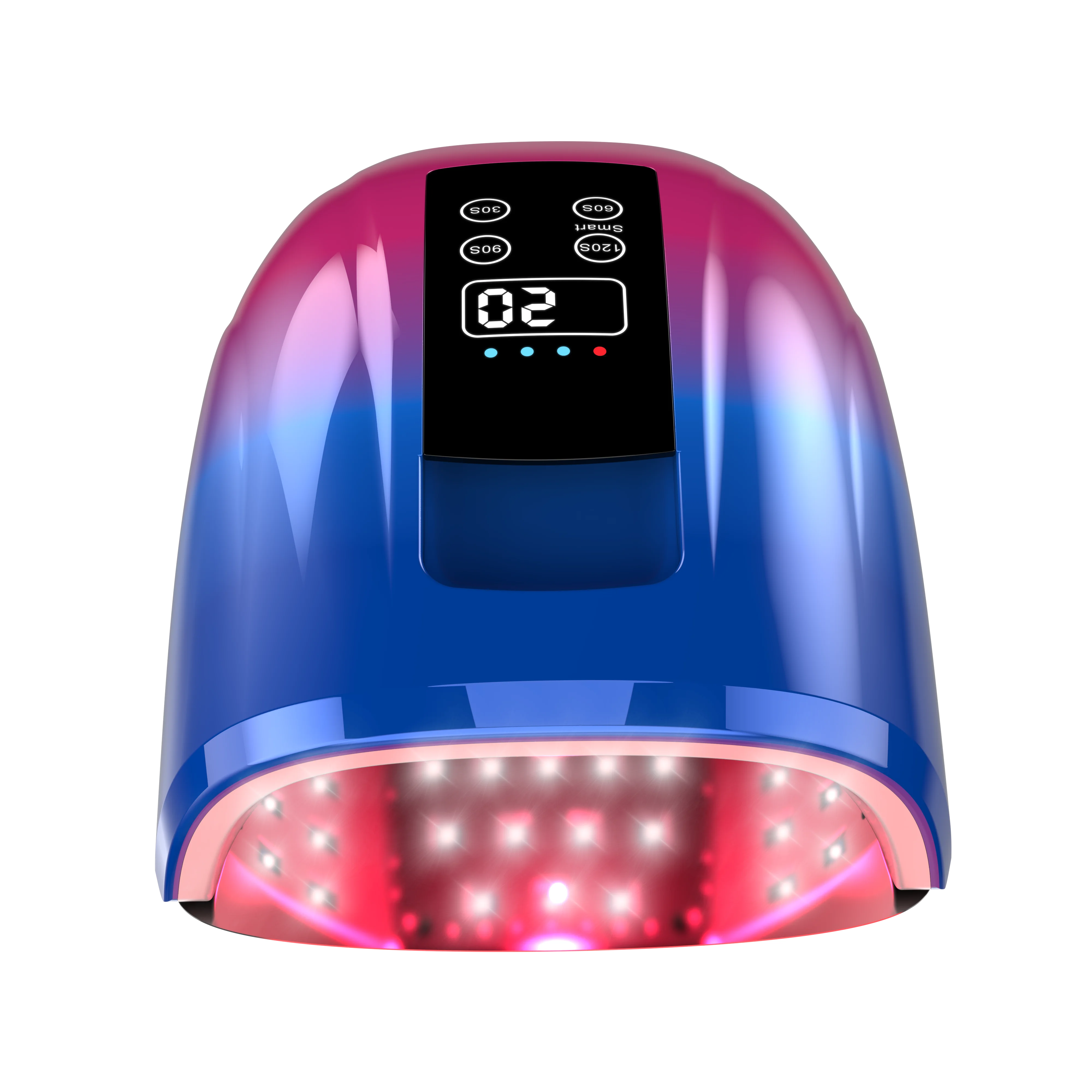 Wholesale Wireless Dual Light Cordless Rechargeable 90W Sun Uv Led Gel Dryer Nail Lamp 90w Dryer For Salon Manicure Pedicure