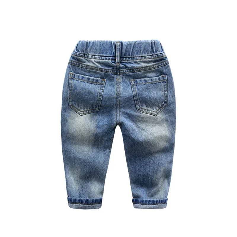Fashion Children Kids Boys Cartoon Jeans Trousers Pant Denim Pants Baby Jean Clothing for Wholesale