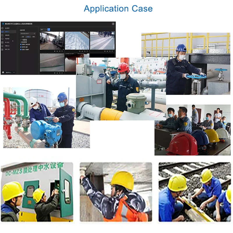 WIFI GPS voice intercom 1080P 4g live streaming helmet camera hard hat