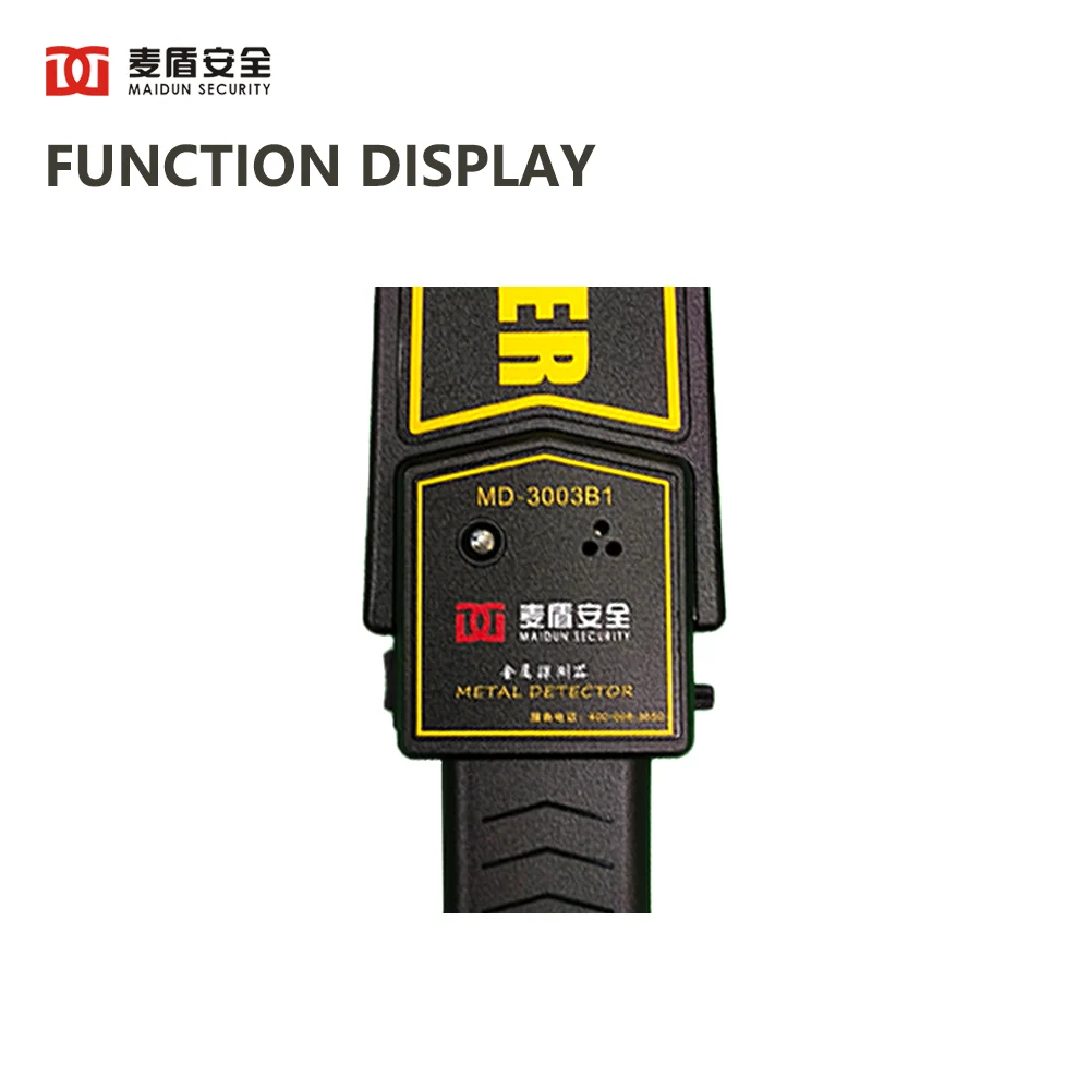 MD3003B1 Low Price Handheld Metal Detector Metal Detector Professional Security Wand Airport Security Equipment Body Scanner